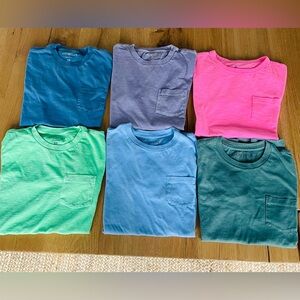 J.Crew Crewcuts Boys Pocket Tees Size 10 like new